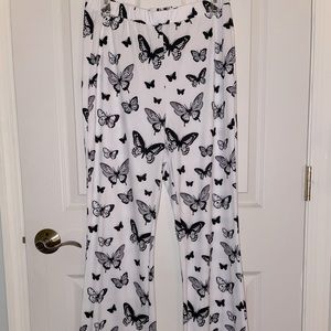 Large Butterfly Bell Bottoms